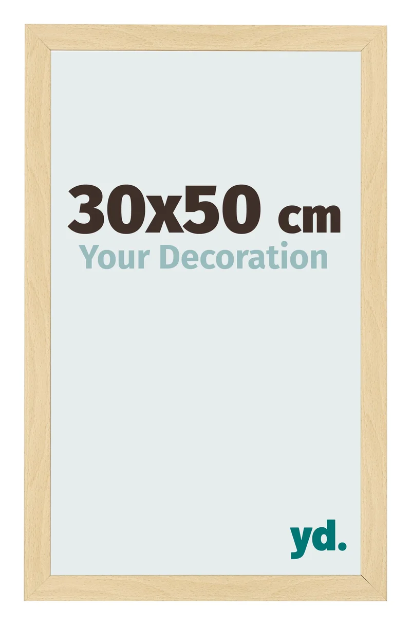 Bilderrahmen 30x50 cm - Buche Dekor - MDF - Bologna