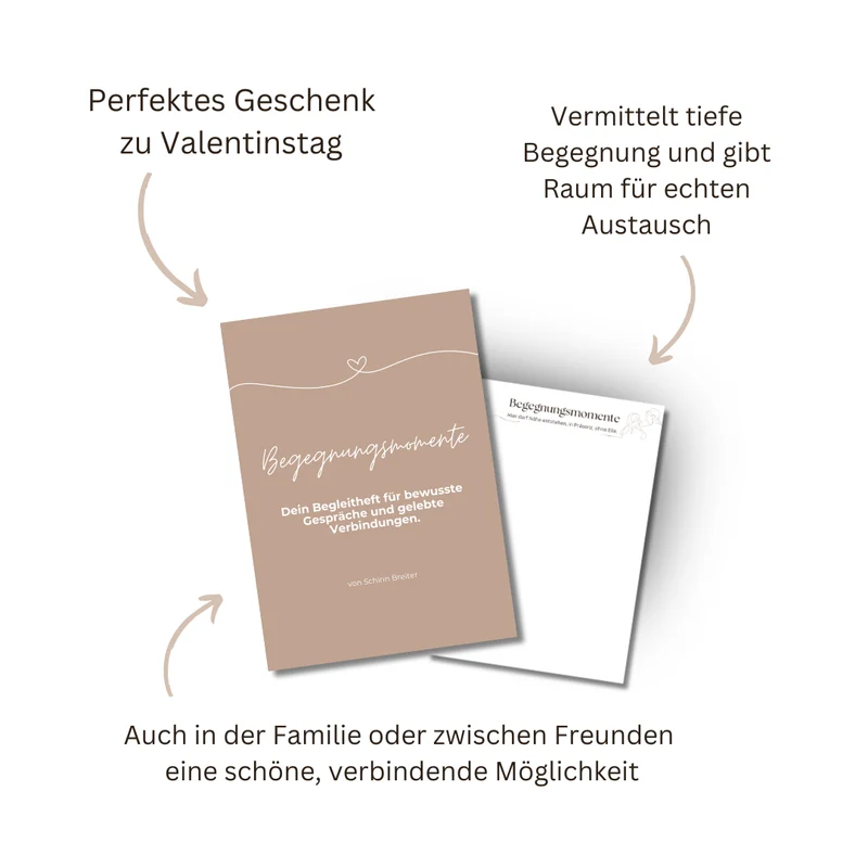 Begegnungsmomente Bundle - Heft mit Notizblock