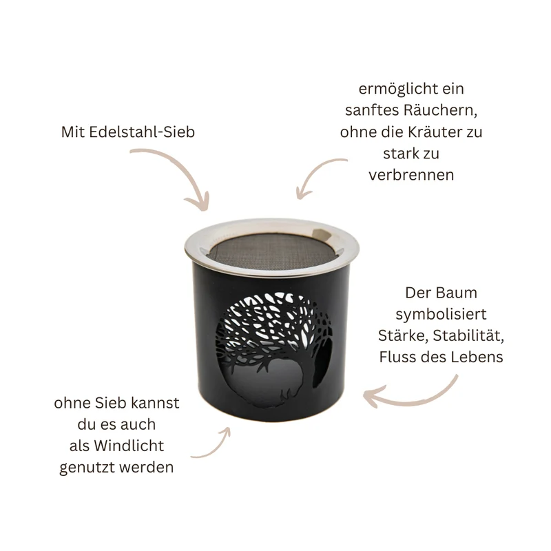 Räucherstövchen • Lebensbaum