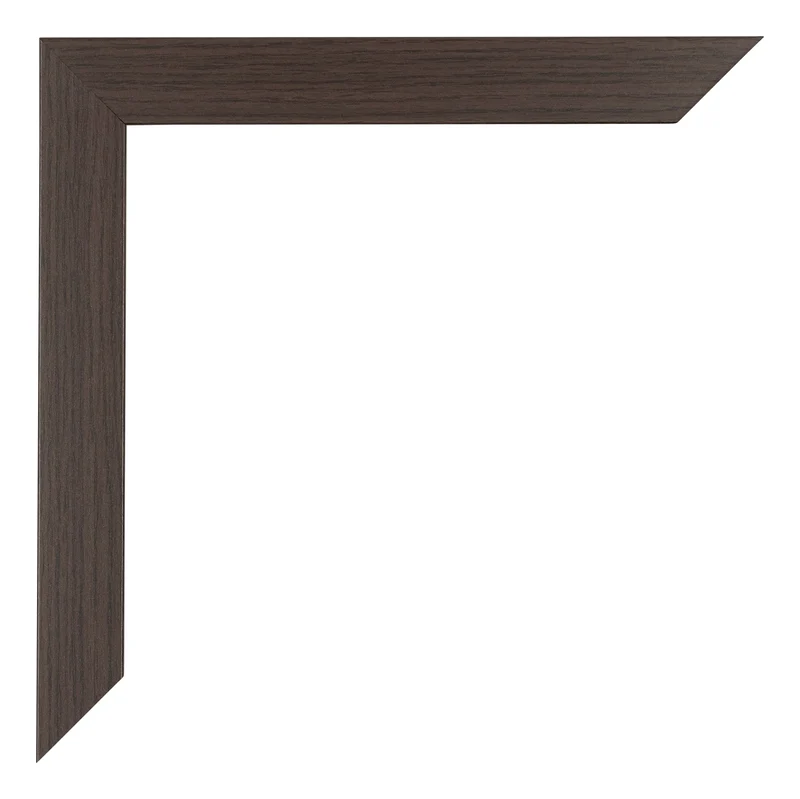 Bilderrahmen 62x93 cm - Eiche Dunkel - MDF - Mura