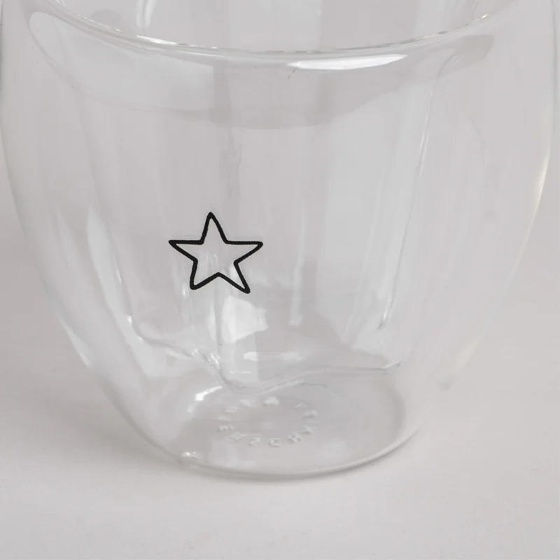Trinkglas - Stern - doppelwandig 200ml