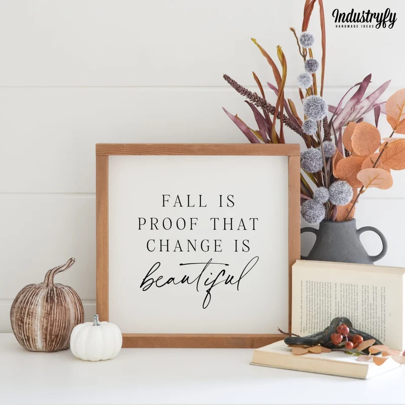 Landhaus Schild | Fall is proof