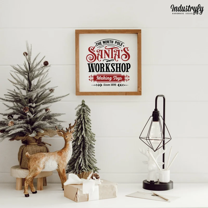 Landhaus Schild | Santa's Workshop