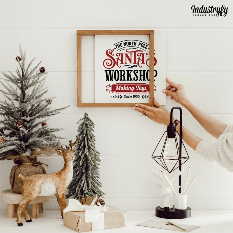 Landhaus Schild | Santa's Workshop