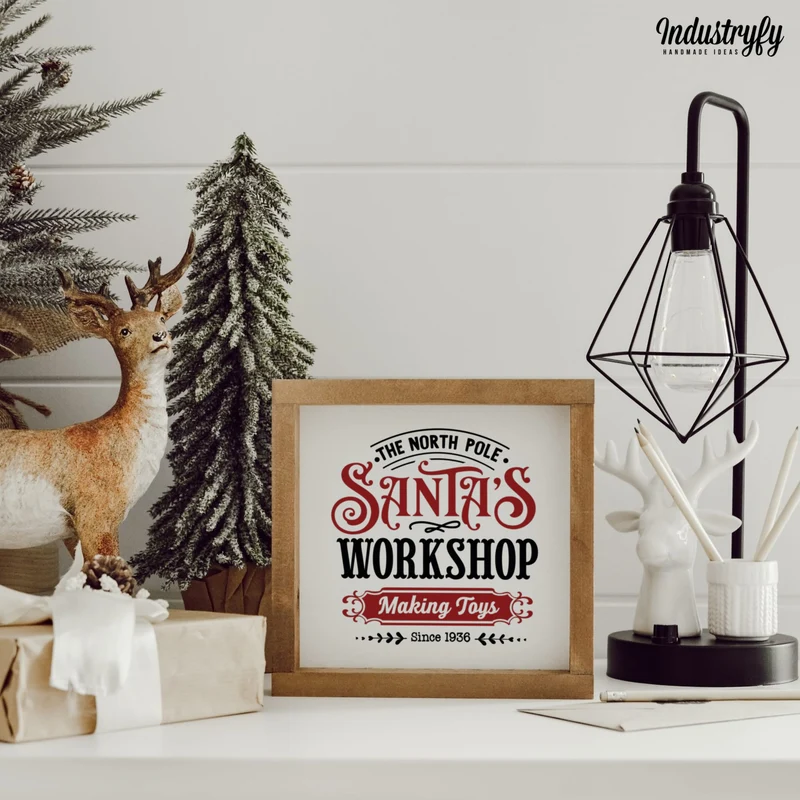 Landhaus Schild | Santa's Workshop