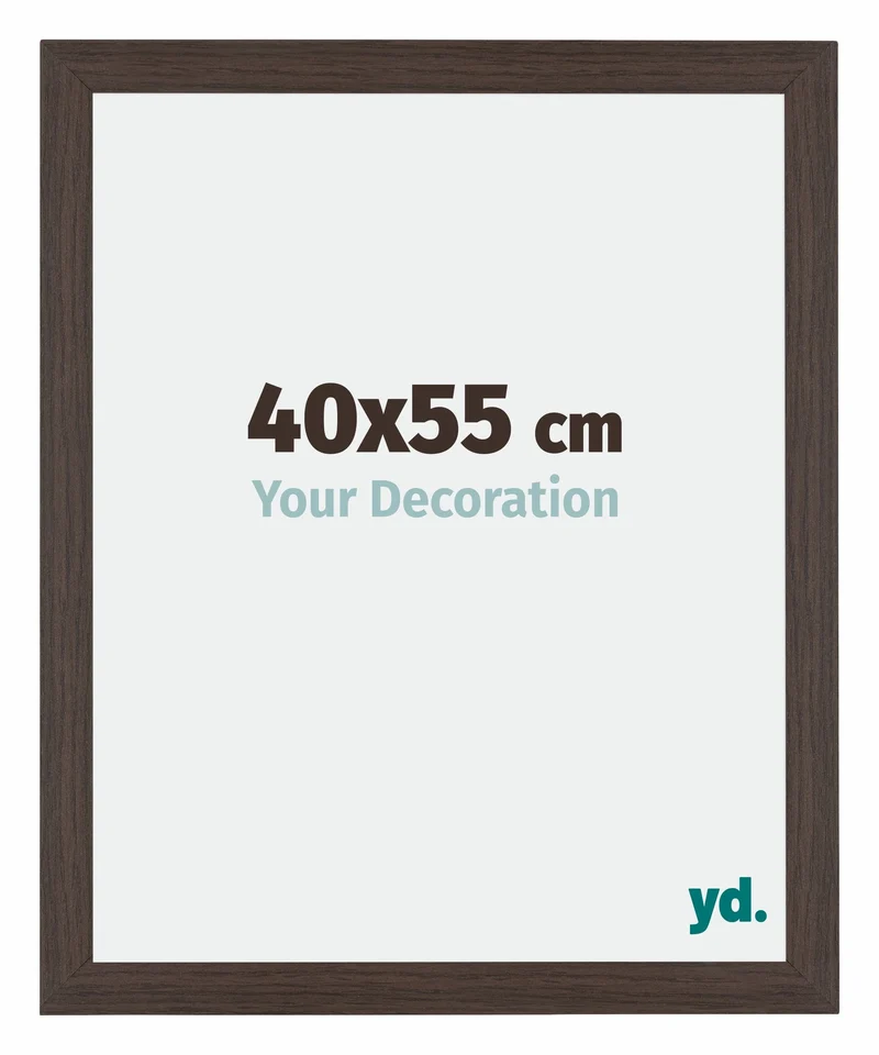 Bilderrahmen 40x55 cm - Eiche Dunkel - MDF - Mura