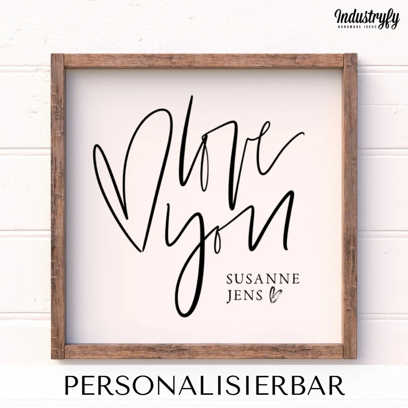 Landhaus Schild | Love you