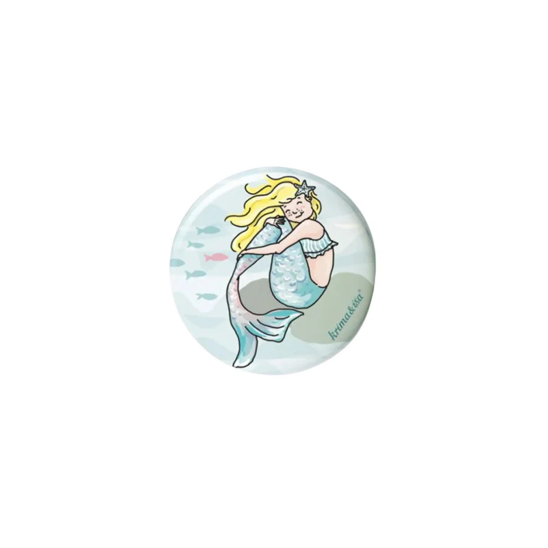 Button - Meerjungfrau * RESTPOSTEN