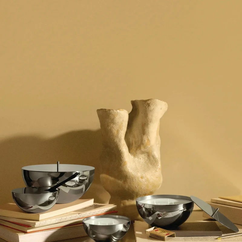 Rocc Basalt Raumduft Diffuser mit Stäbchen - Alessi
