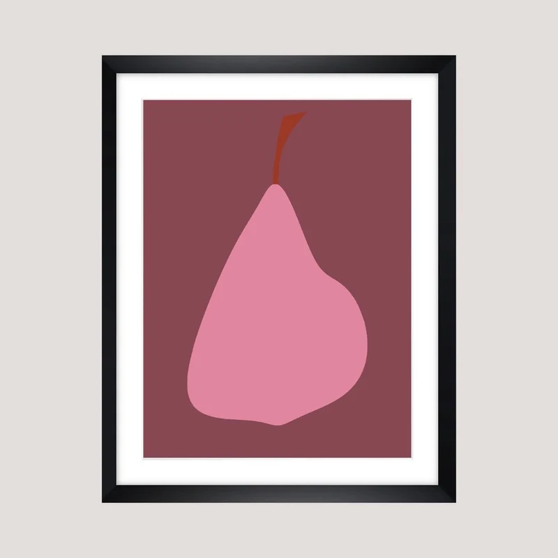Kunstdruck 'Silent Fruits 02' Poster 30x40 - IH & KL Design Studio