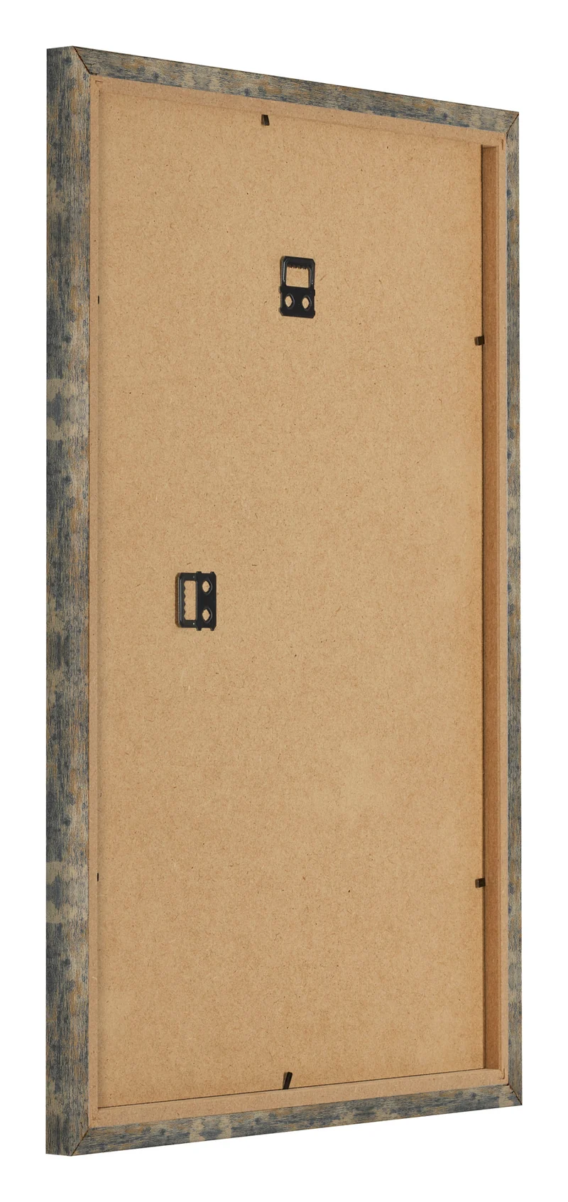 Bilderrahmen 60x85 cm - Blau Gold Meliert - MDF - Bologna