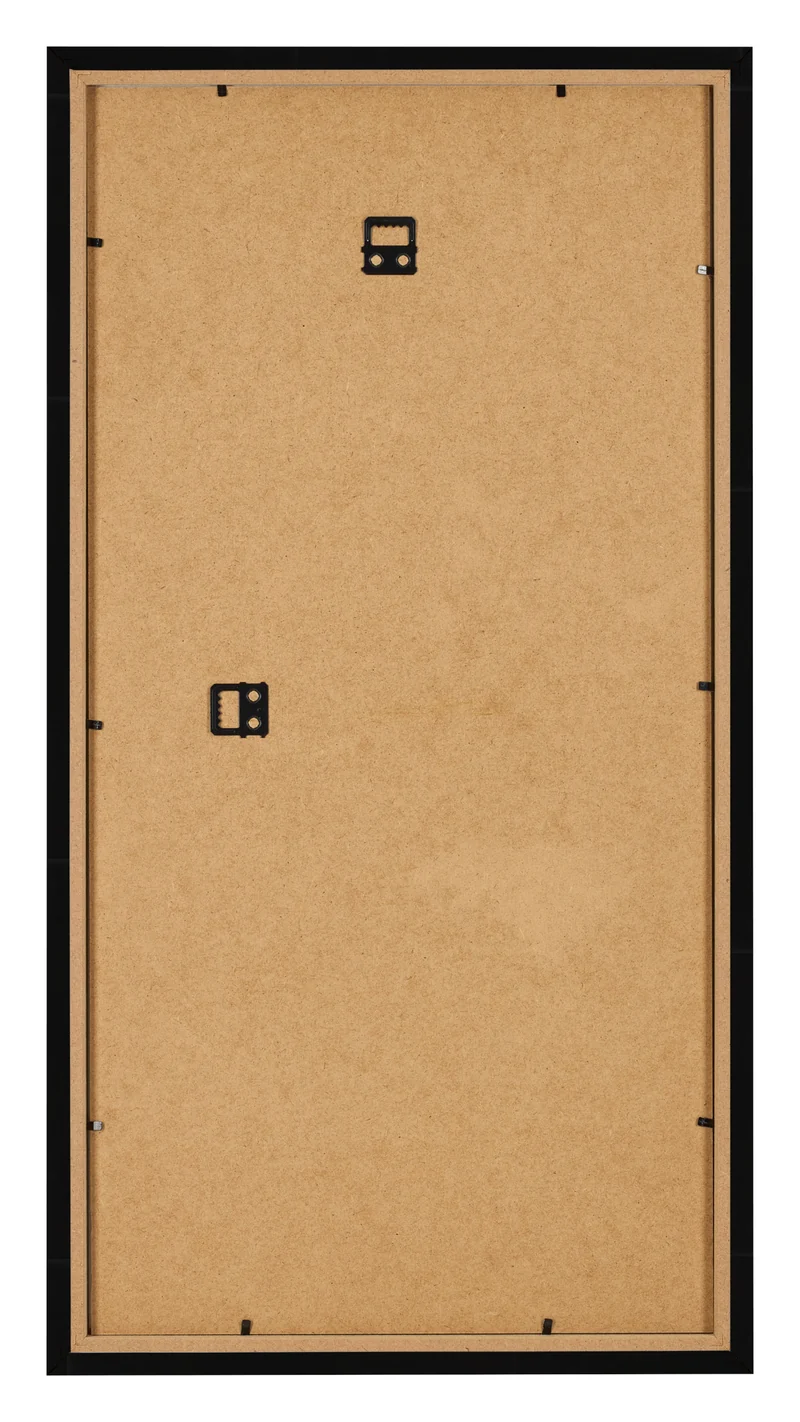 Bilderrahmen 30x60 cm - Schwarz Hochglanz - MDF - Bologna
