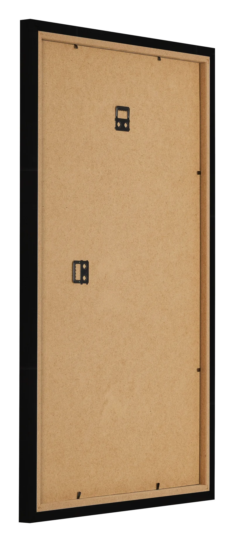 Bilderrahmen 33x48 cm - Schwarz Hochglanz - MDF - Bologna