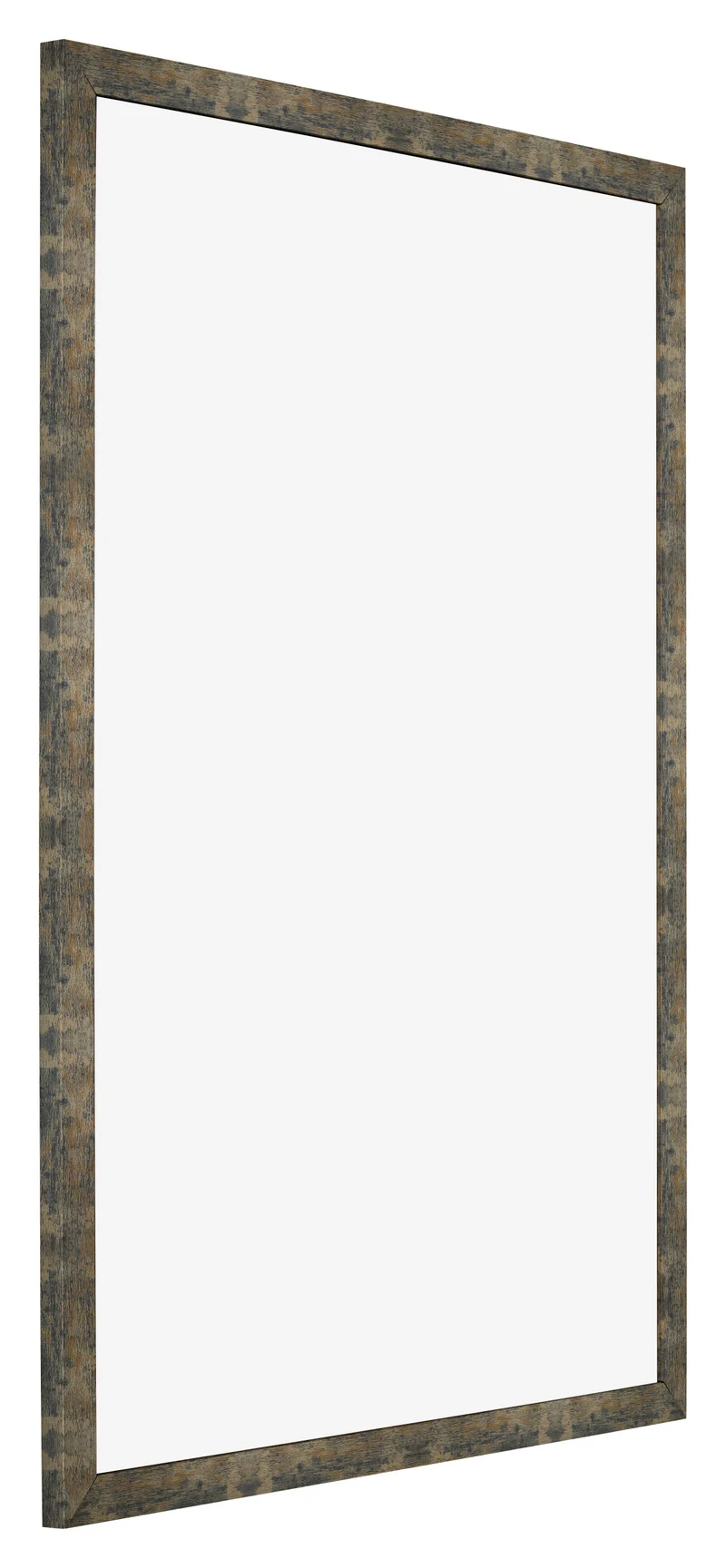 Bilderrahmen 68x98 cm - Blau Gold Meliert - MDF - Bologna