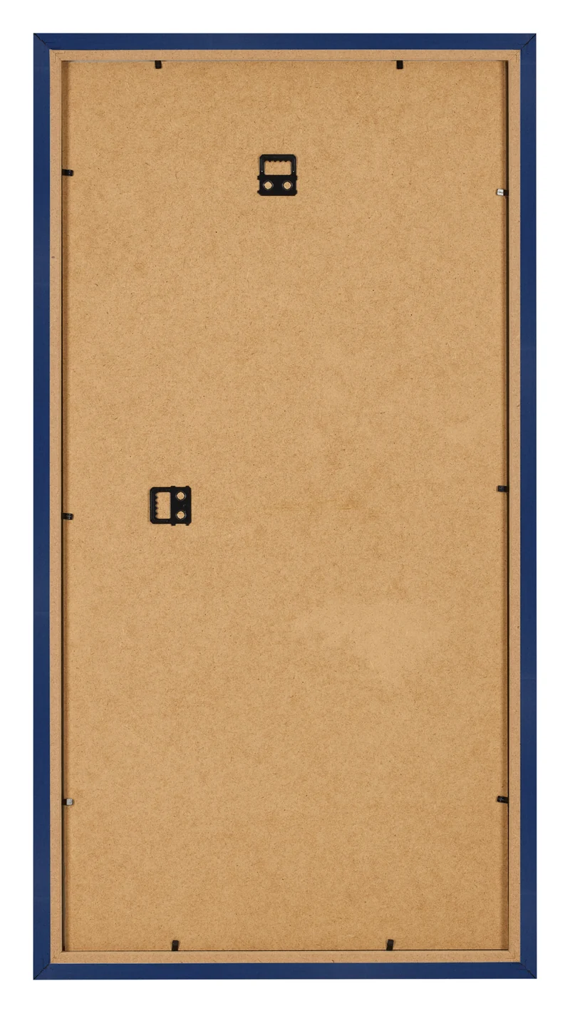 Bilderrahmen 20x40 cm - Dunkelblau Gewischt - MDF - Bologna