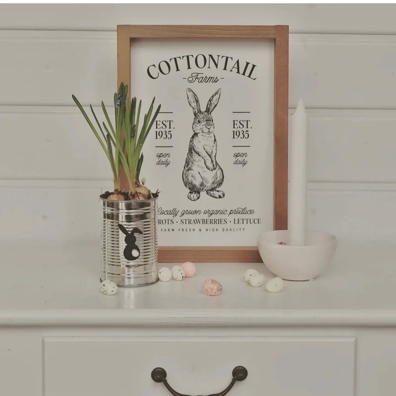 Landhaus Schild | Cottontail Farms