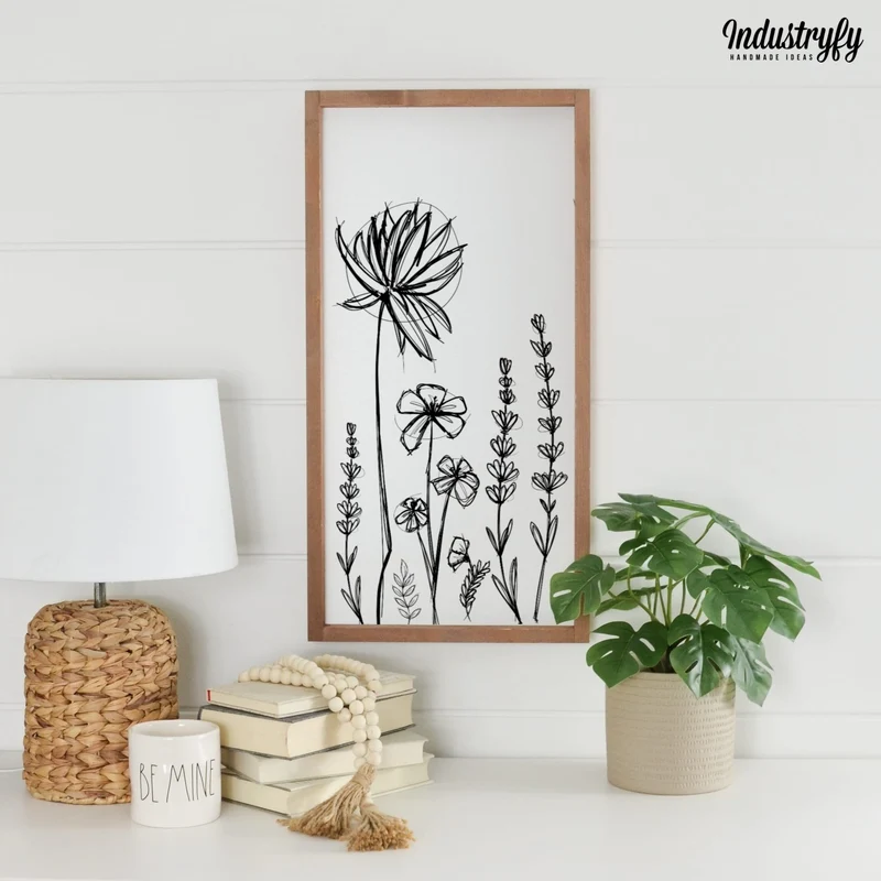 Landhaus Schild | Wildflowers