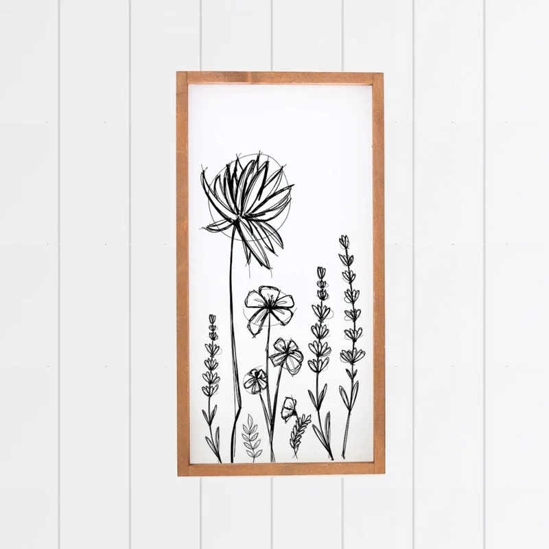 Landhaus Schild | Wildflowers