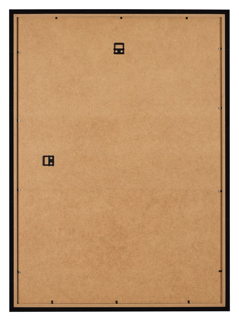 Bilderrahmen 25x35 cm - Schwarz Hochglanz - MDF - Bologna