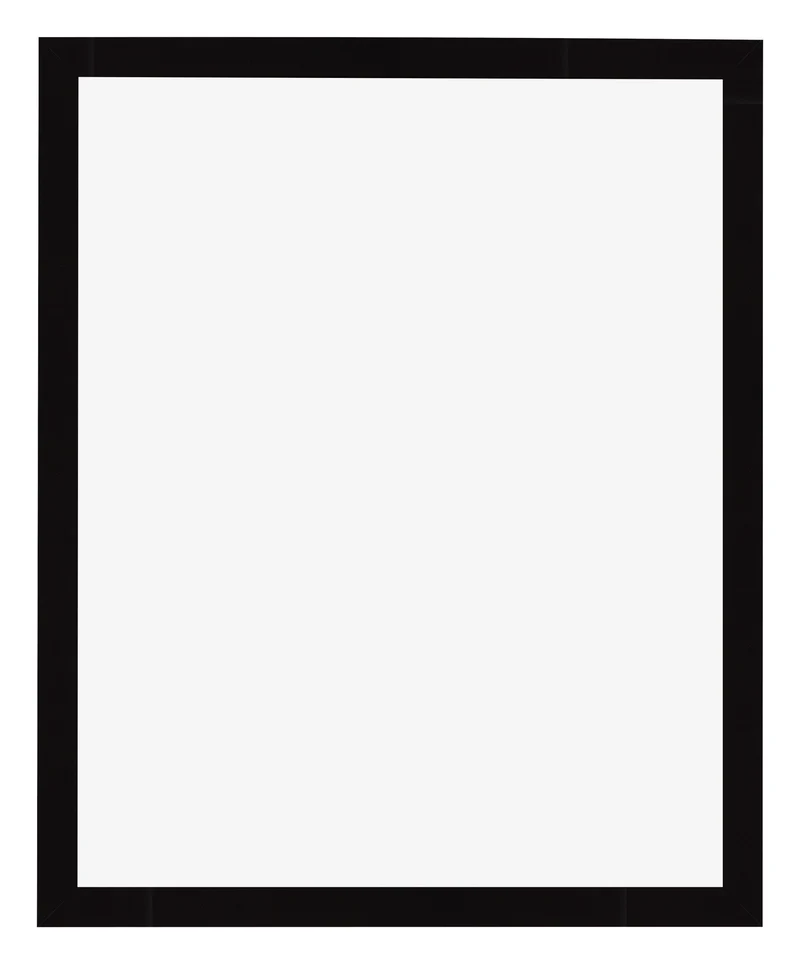 Bilderrahmen 28x35 cm - Schwarz Hochglanz - MDF - Bologna
