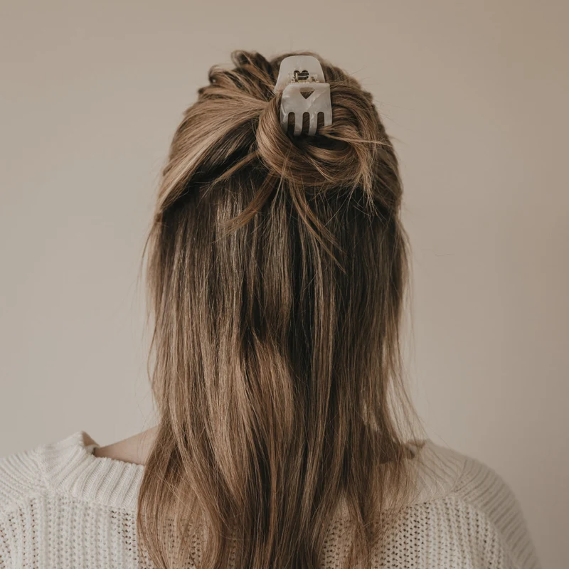 Haarspange - Herz - klein pearl
