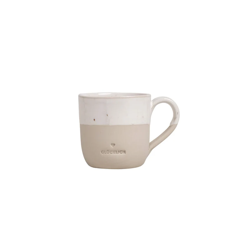 Cappuchino Tasse • Glücklich