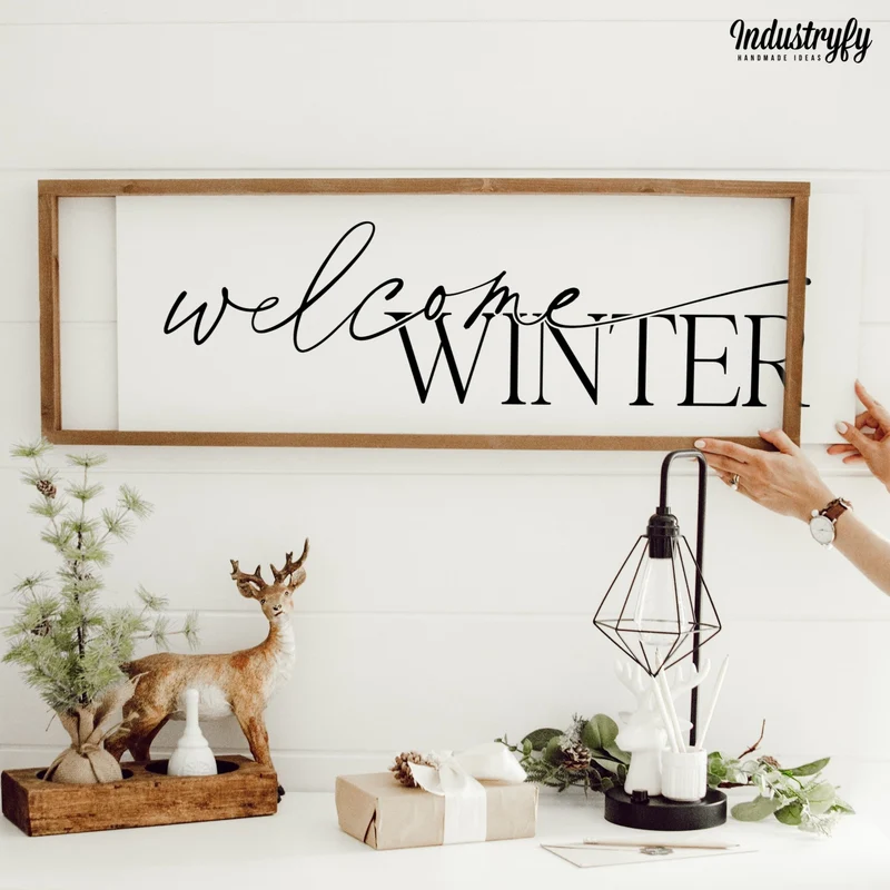 Landhaus Schild | Welcome winter No2