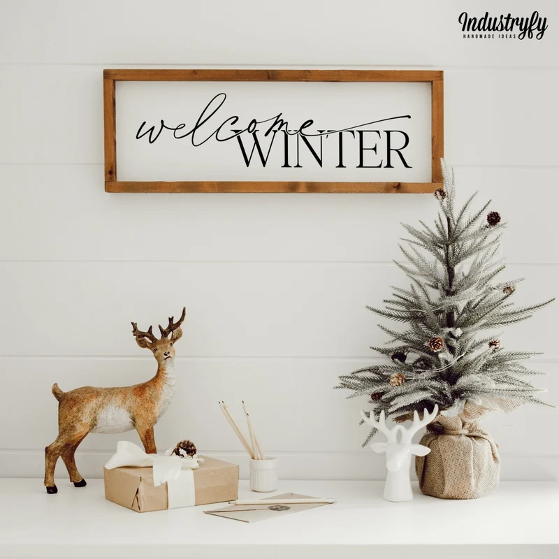 Landhaus Schild | Welcome winter No2