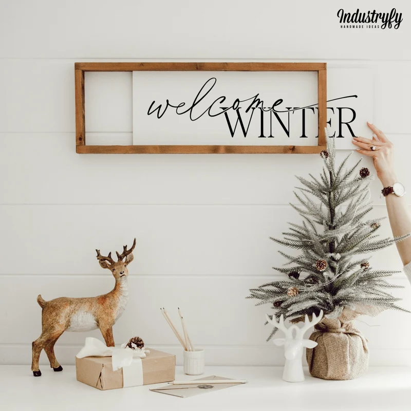 Landhaus Schild | Welcome winter No2