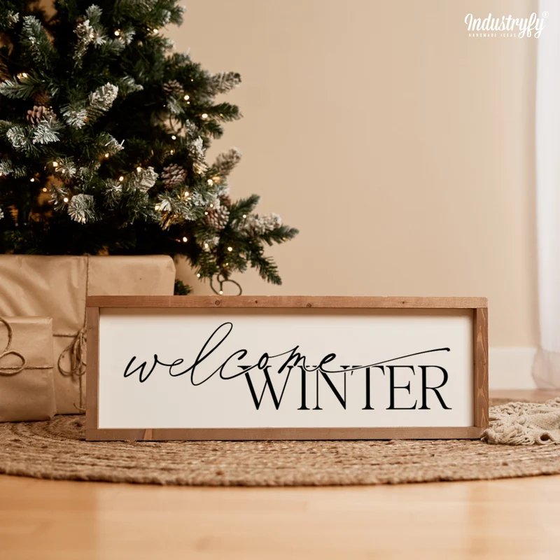 Landhaus Schild | Welcome winter No2