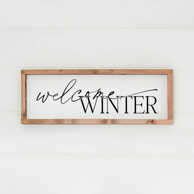Landhaus Schild | Welcome winter No2