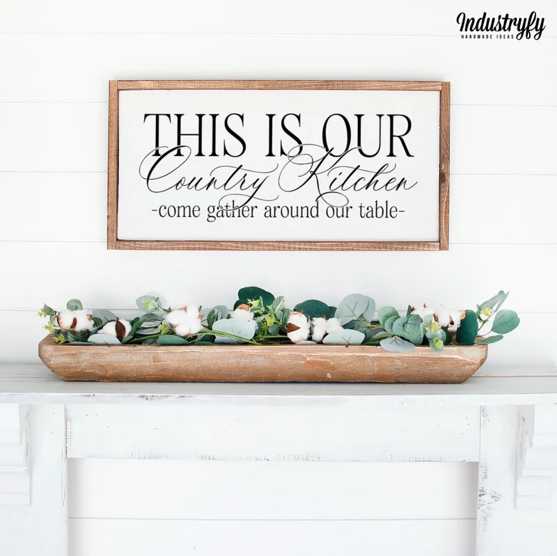 Landhaus Schild | This is our country kitchen