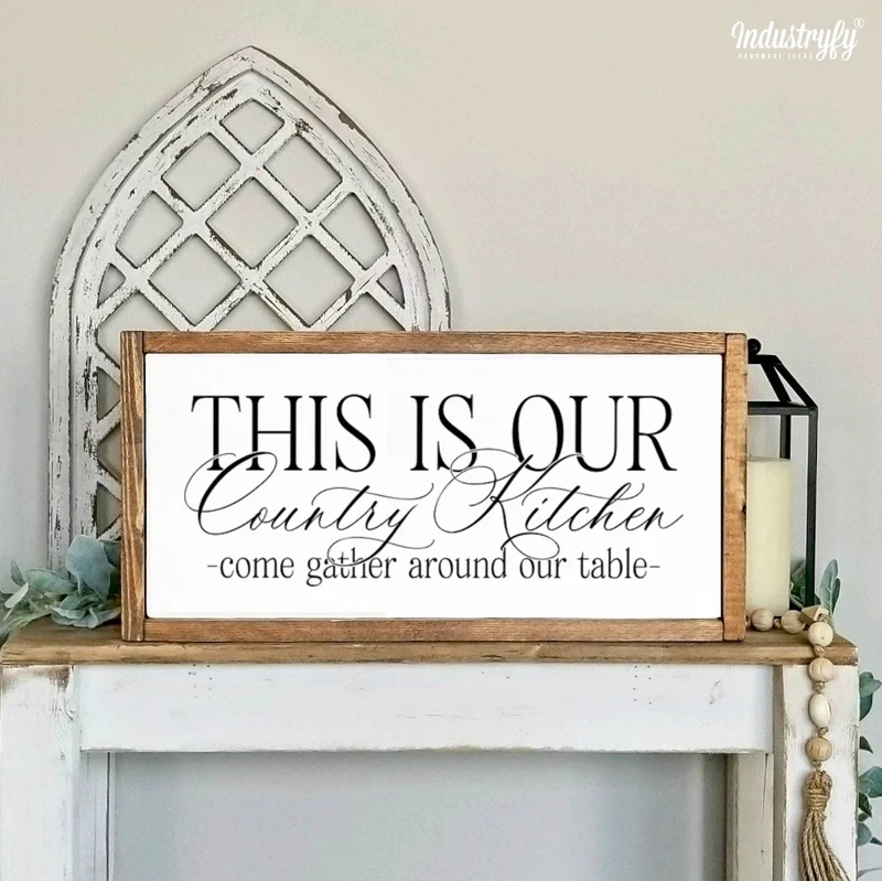 Landhaus Schild | This is our country kitchen