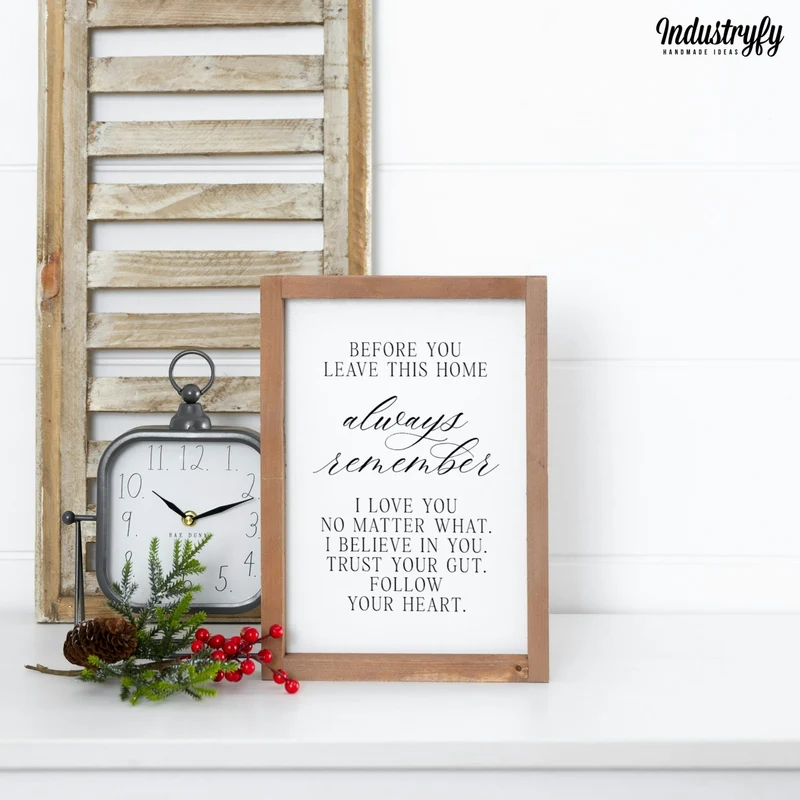Landhaus Schild | Always remember