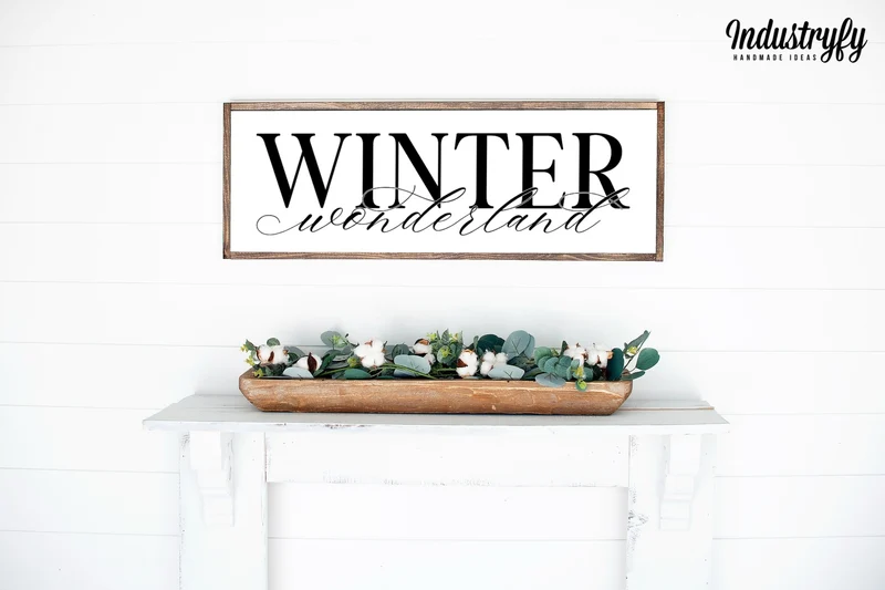 Landhaus Schild | Winter Wonderland