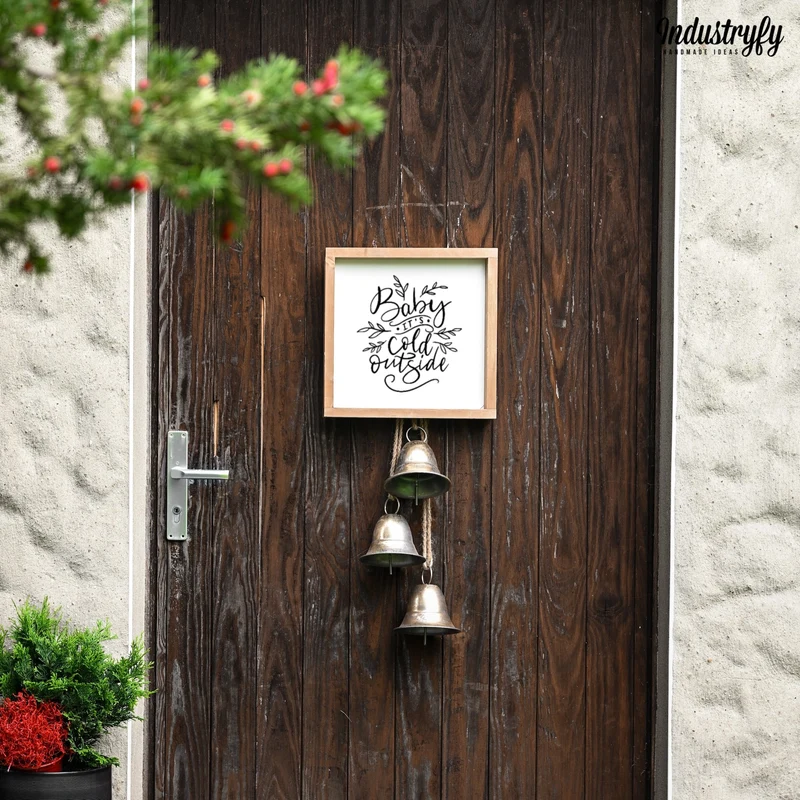 Landhaus Schild | Baby it's cold outside