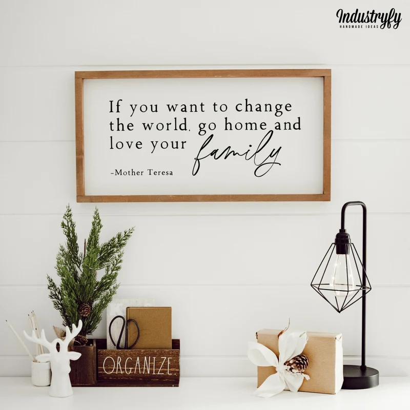 Landhaus Schild | Mother Teresa