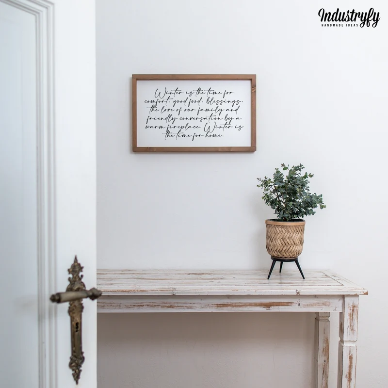 Landhaus Schild | Winter is the time for home