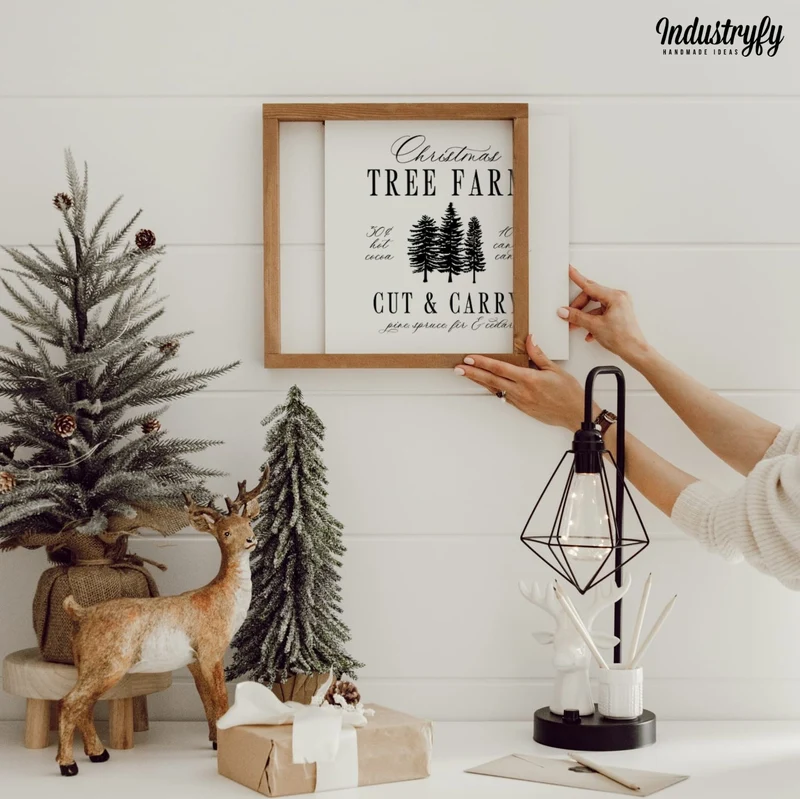 Landhaus Schild | Christmas Tree Farm