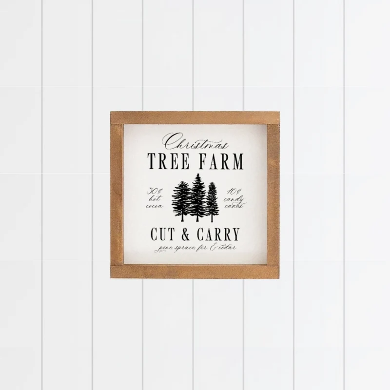 Landhaus Schild | Christmas Tree Farm