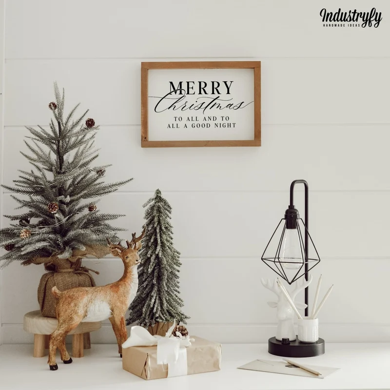 Landhaus Schild | Merry Christmas to all
