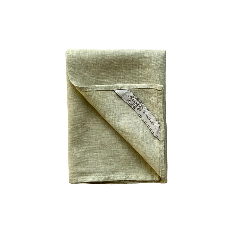 Serviette Leinen - moosgrün