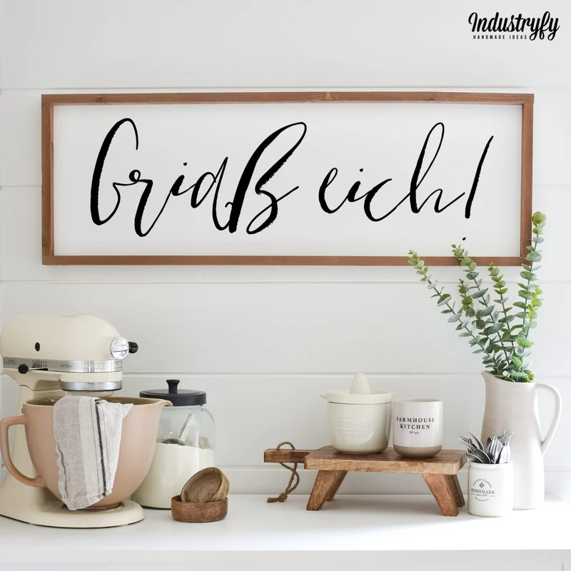 Landhaus Schild | Griaß eich!