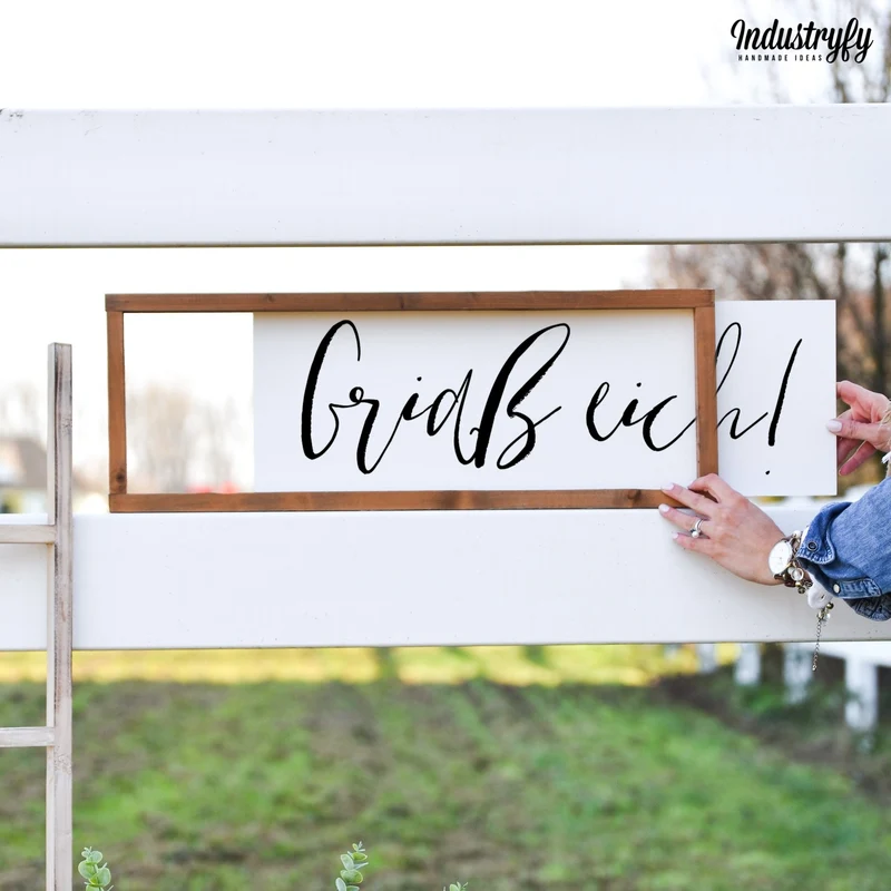 Landhaus Schild | Griaß eich!