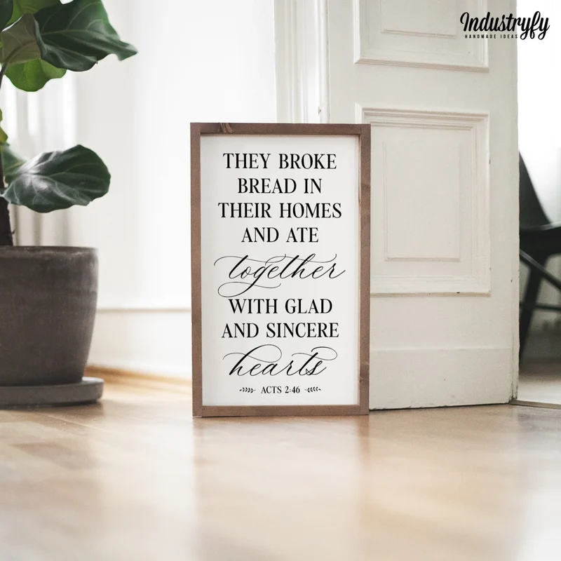 Landhaus Schild | Acts 2:46