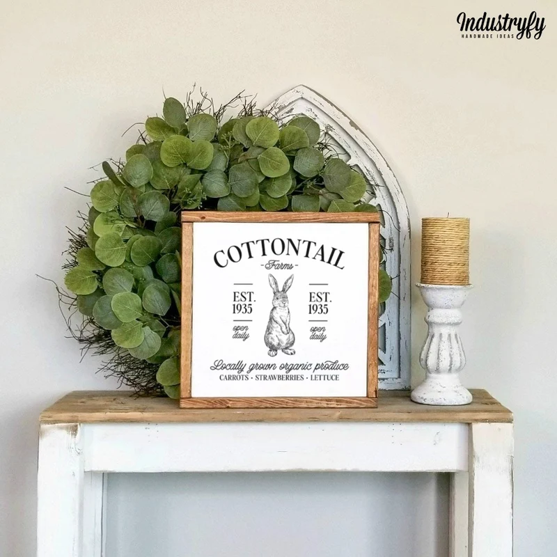 Landhaus Schild | Cottontail Farms