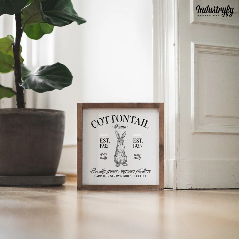 Landhaus Schild | Cottontail Farms
