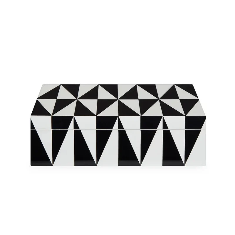 Schmuckkasten Op Art Laquer Box medium - Jonathan Adler