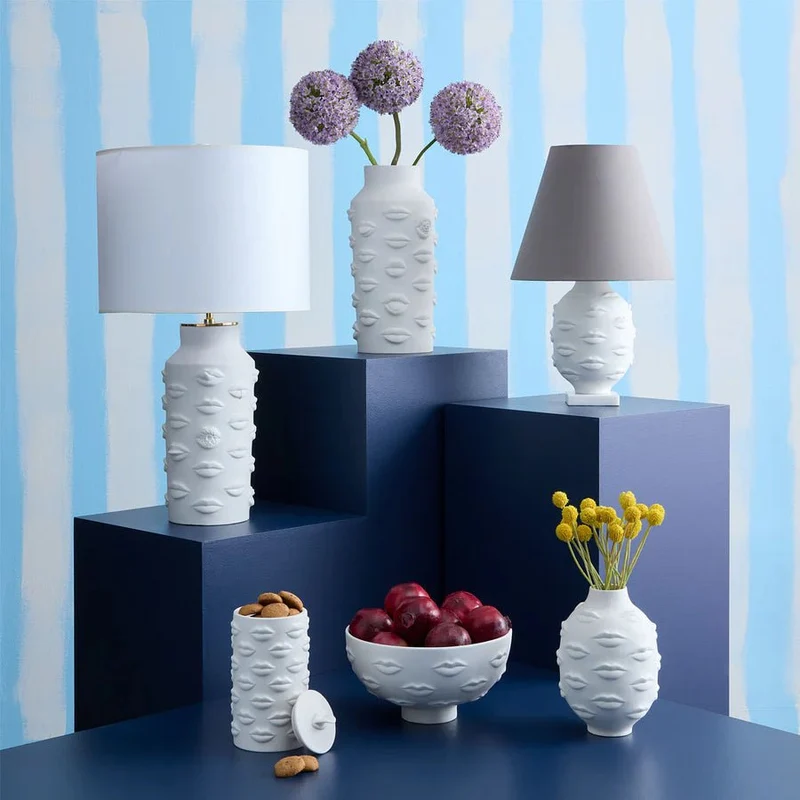 Vase Gala Round gross H25 - Jonathan Adler