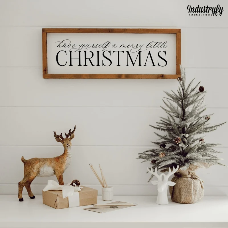 Landhaus Schild | Have yourself a merry little christmas
